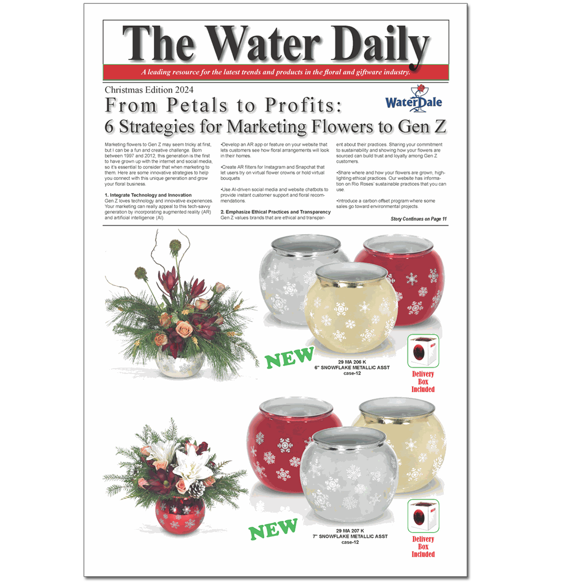 Christmas Water Daily 2024