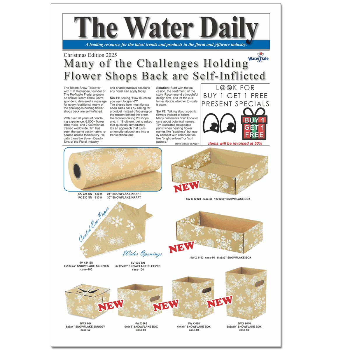 Christmas Water Daily 2025